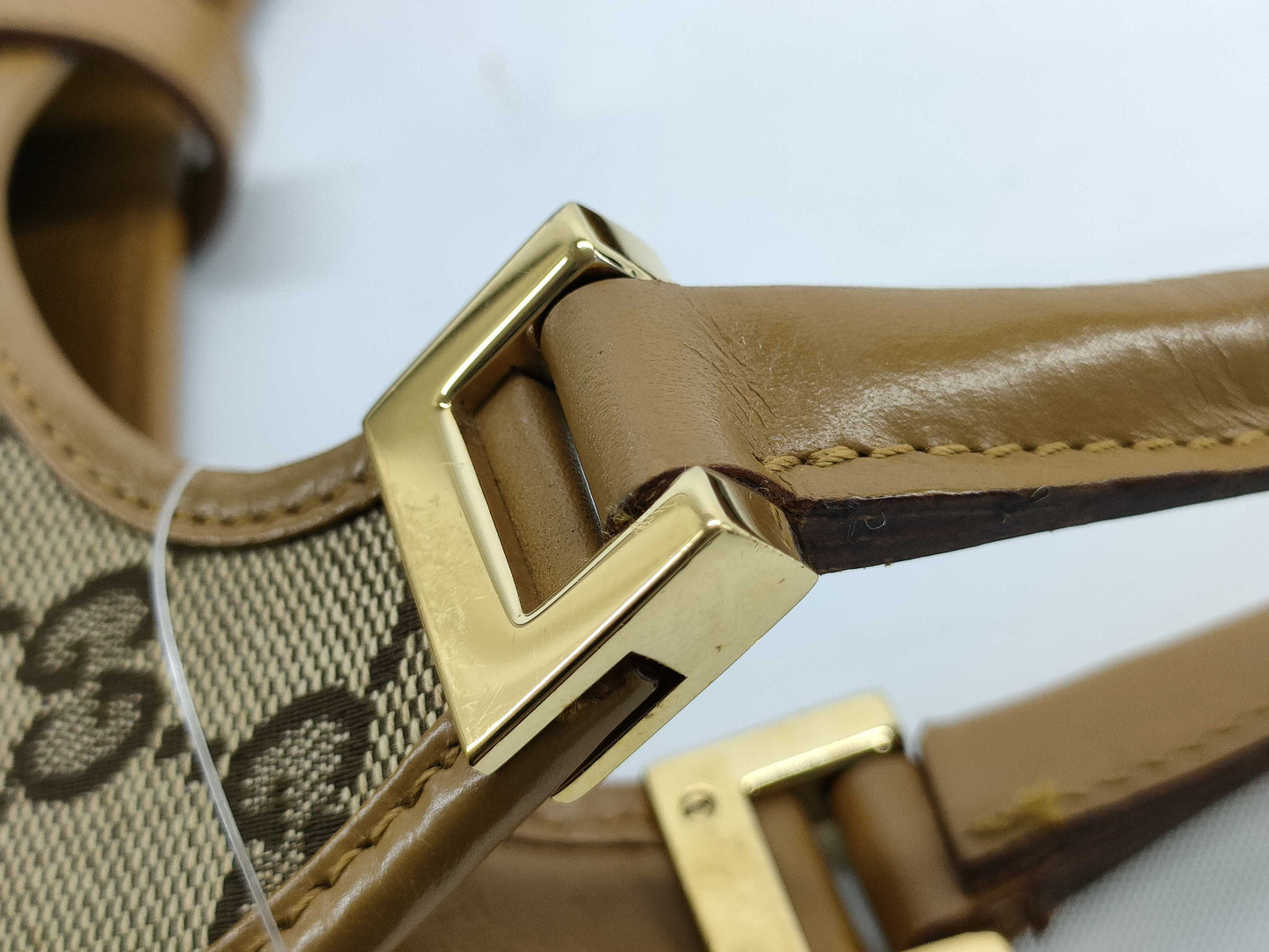 GUCCI GG Canvas Jackie Handbag Shoulder Bag