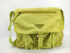 PRADA Nylon Prada Shoulder Bag Green Shoulder Bag