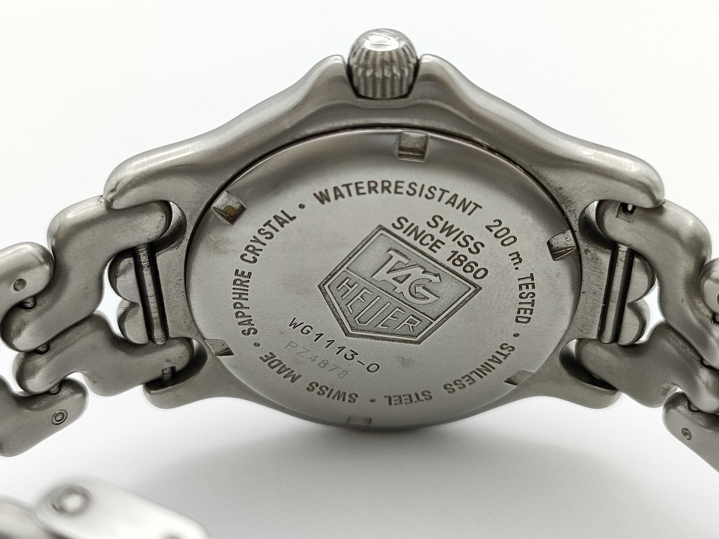 TAG Heuer WG1113-0 PZ4878 Quartz Gray Dial Men's Watch