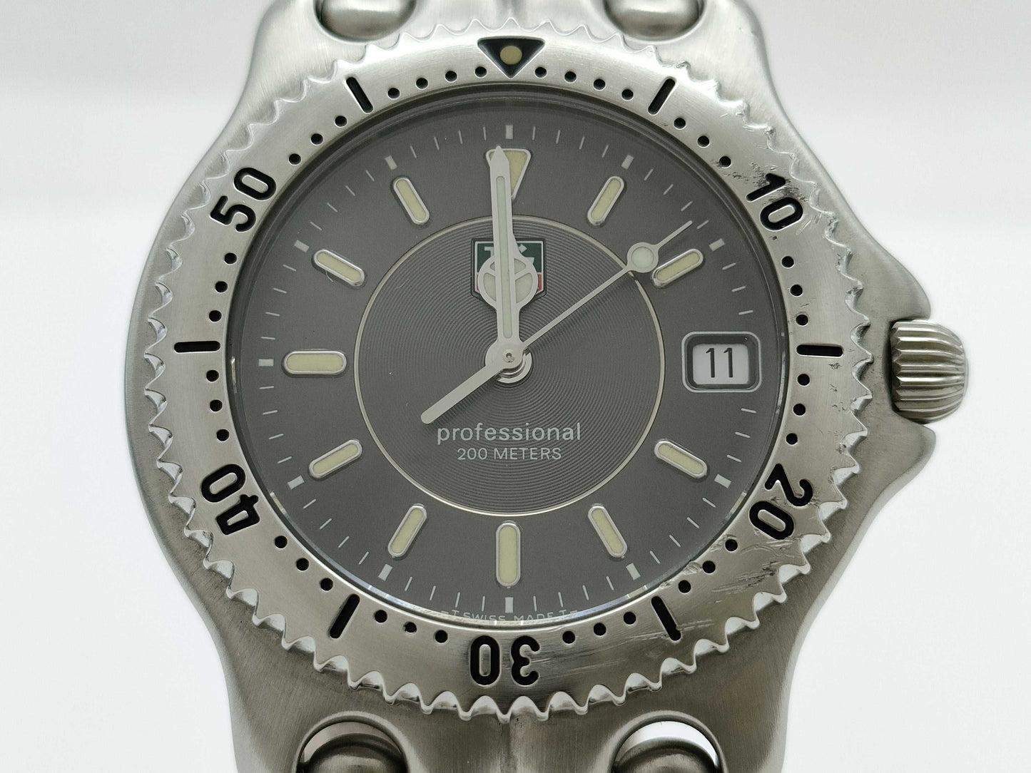 TAG Heuer WG1113-0 PZ4878 Quartz Gray Dial Men's Watch