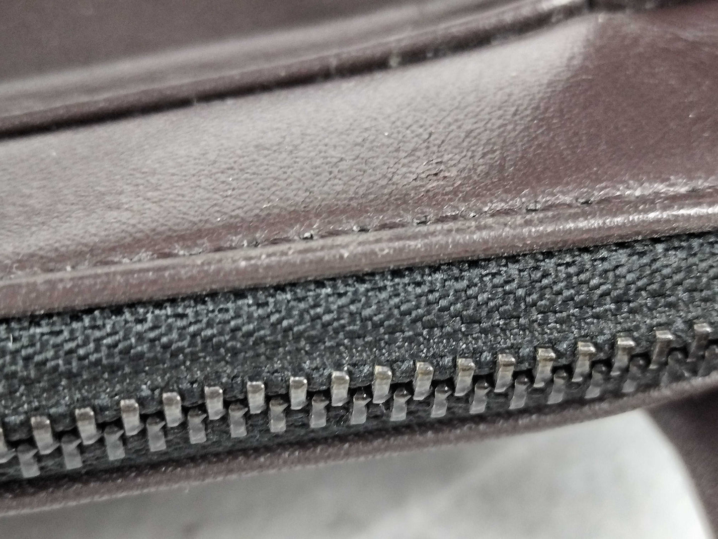 PORTER Around Briefcase, Leather, Brown, 003-03166, Business Bag
