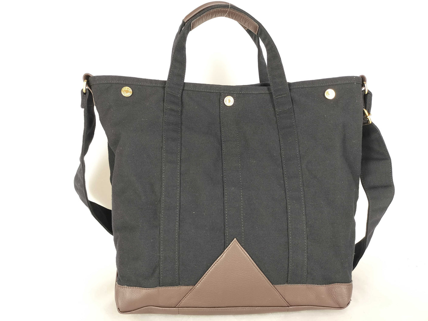 PORTER FURLA Flow Top Handle M Leather Shoulder Bag 2-Way Dark Navy Tote Bag