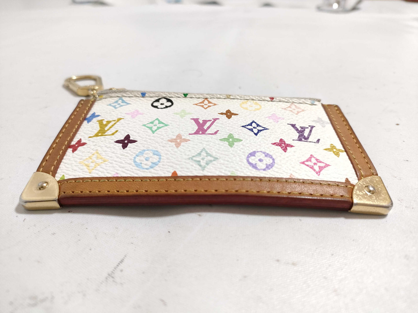 LOUIS VUITTON Monogram Multicolore Louis Vuitton Pochette Cle Coin Case Monogram Multicolore Coin Case