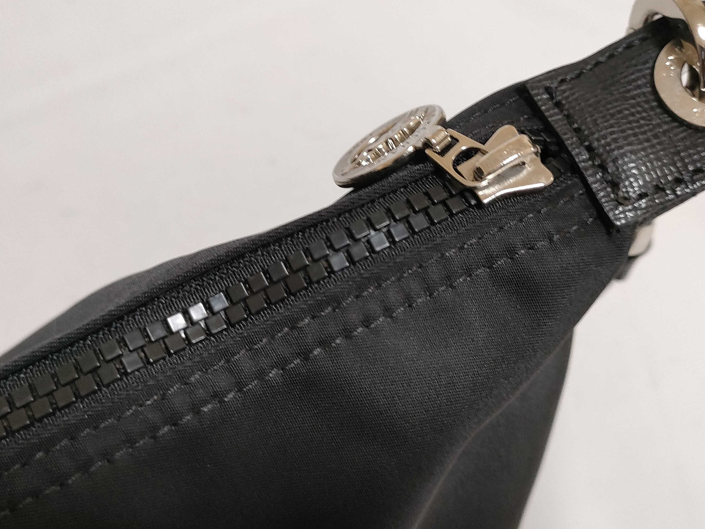 LONG CHAMP 2-Way Le Pliage Shoulder Bag, Nylon, Black