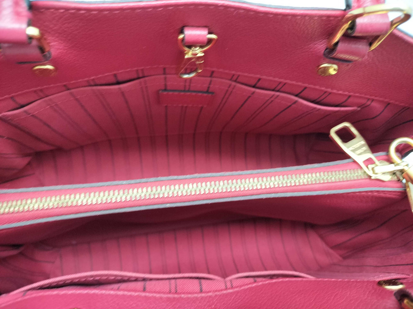 LOUIS VUITTON Monogram Empreinte LOUIS VUITTON M50038 Monogram Empreinte Handbag