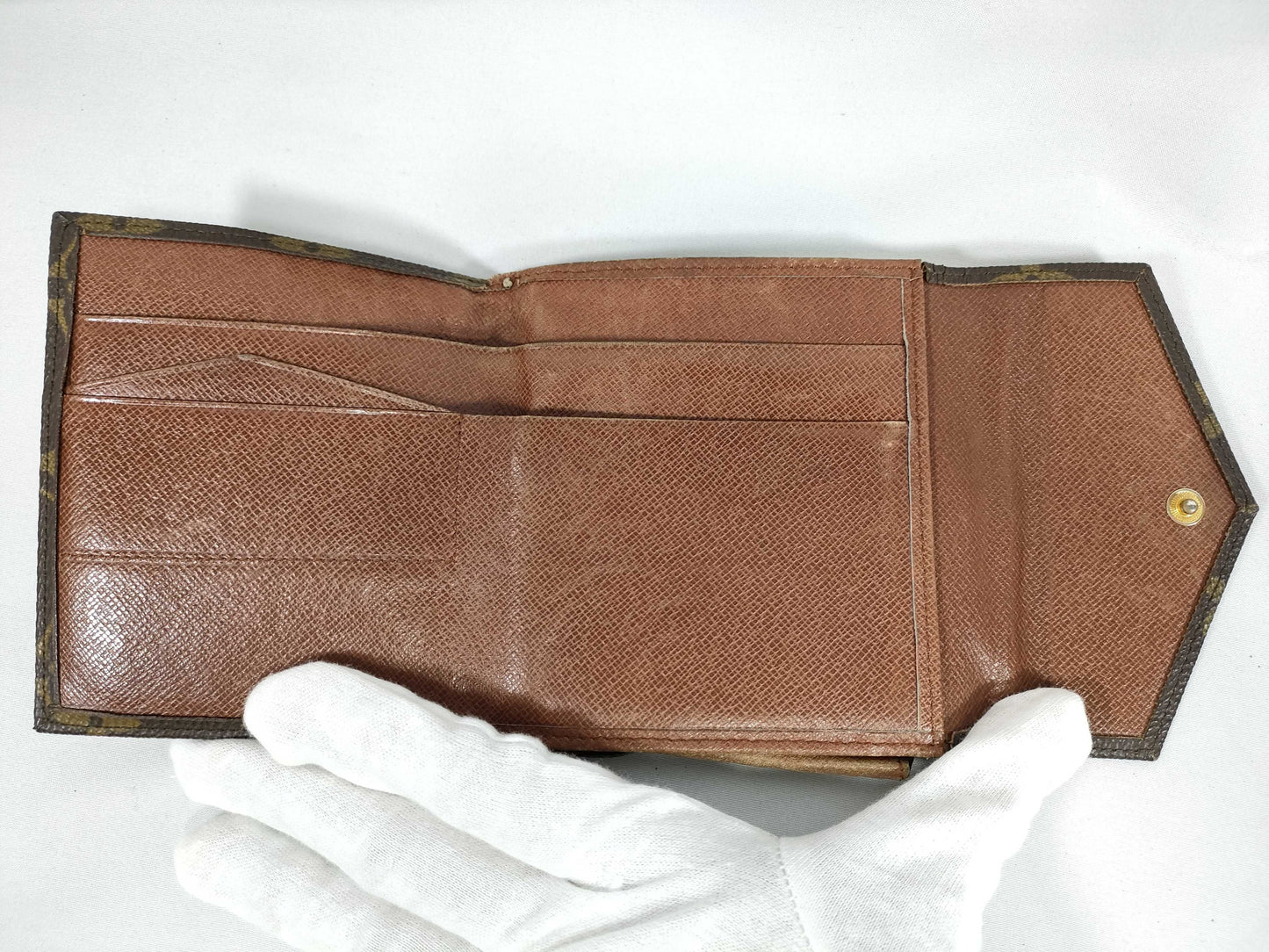 LOUIS VUITTON RFID Unverifiable 9001AN Monogram Louis Vuitton Monogram Monnaie Wallet