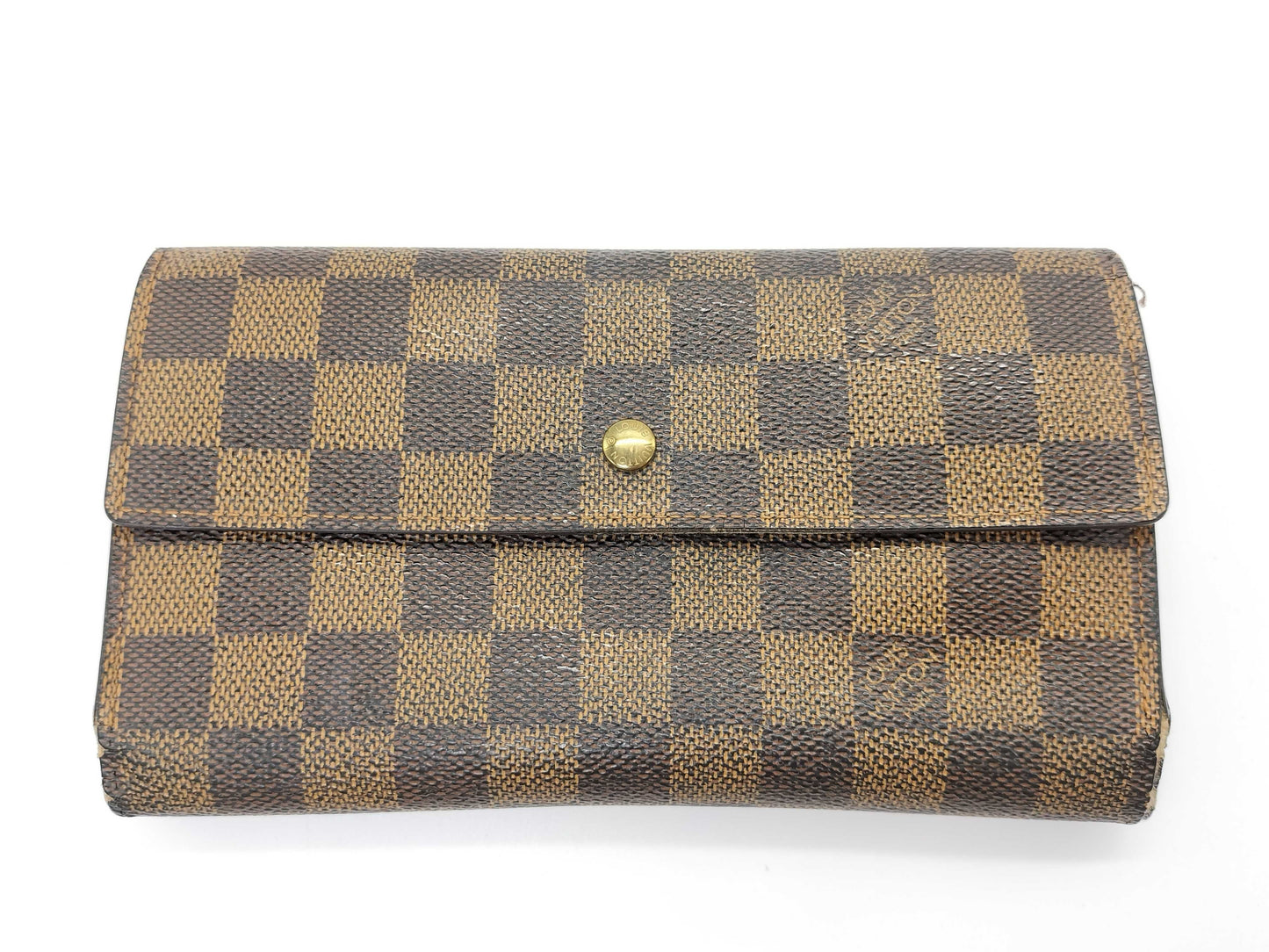 LOUIS VUITTON TH 0071 Damier Louis Vuitton Damier Billfold Wallet