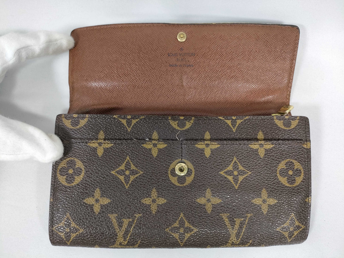 LOUIS VUITTON Monogram Louis Vuitton Wallet Monogram Long Wallet
