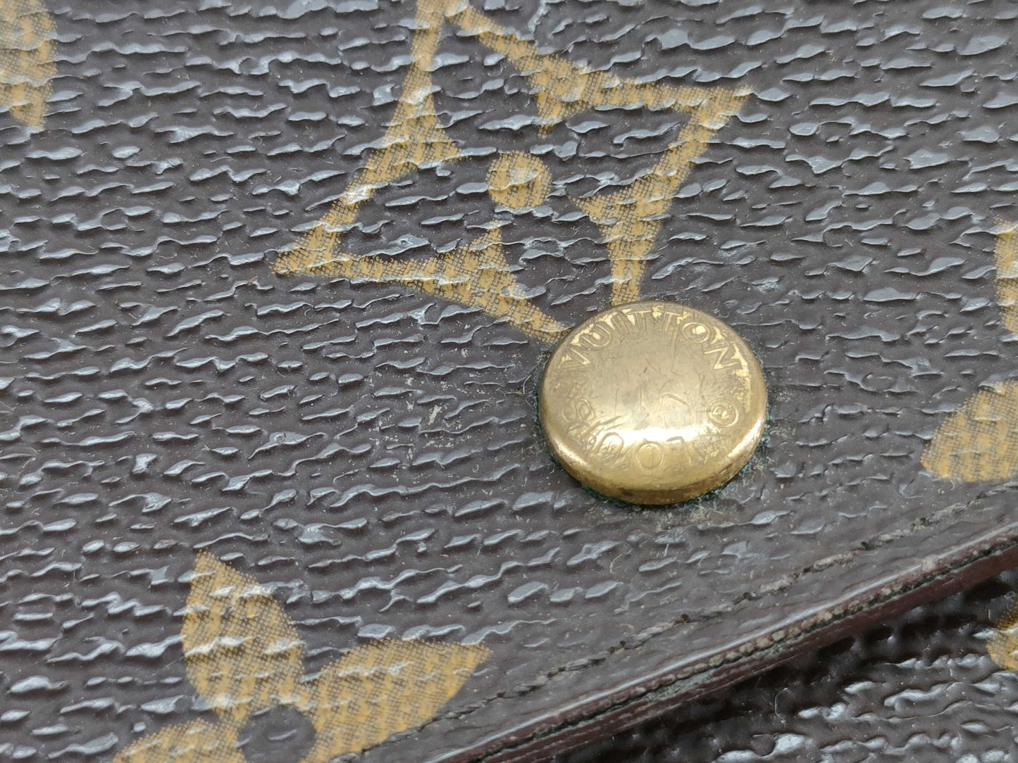 LOUIS VUITTON RFID Unverified SP0051 Monogram Louis Vuitton Wallet Monogram Trifold Wallet