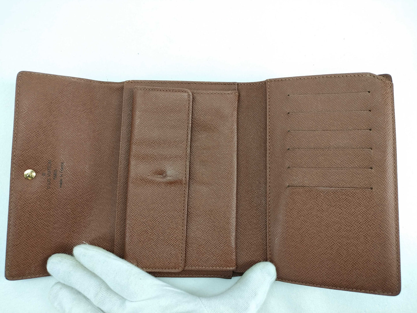 LOUIS VUITTON RFID Unverified SP0051 Monogram Louis Vuitton Wallet Monogram Trifold Wallet