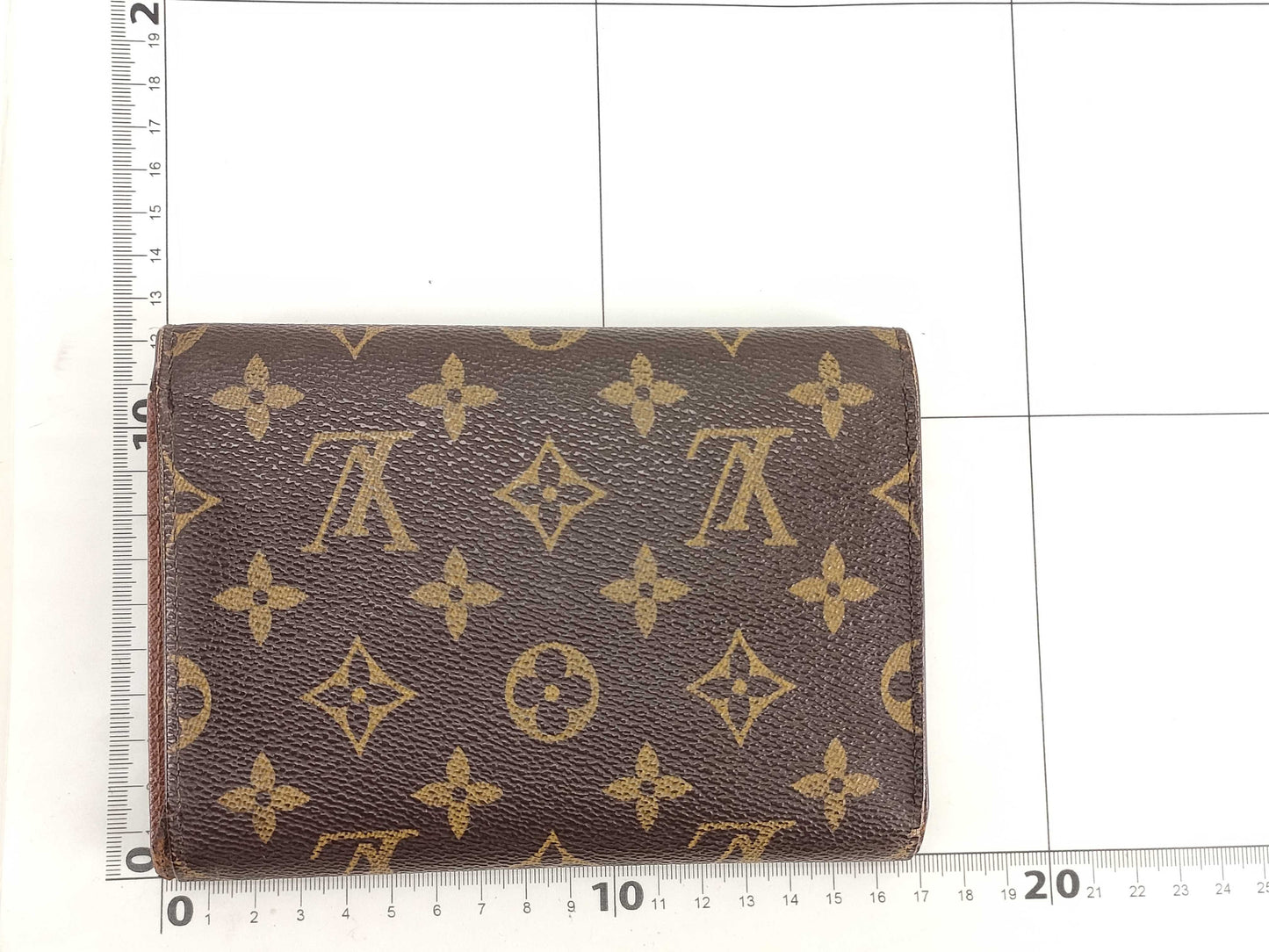 LOUIS VUITTON RFID Unverified SP0051 Monogram Louis Vuitton Wallet Monogram Trifold Wallet