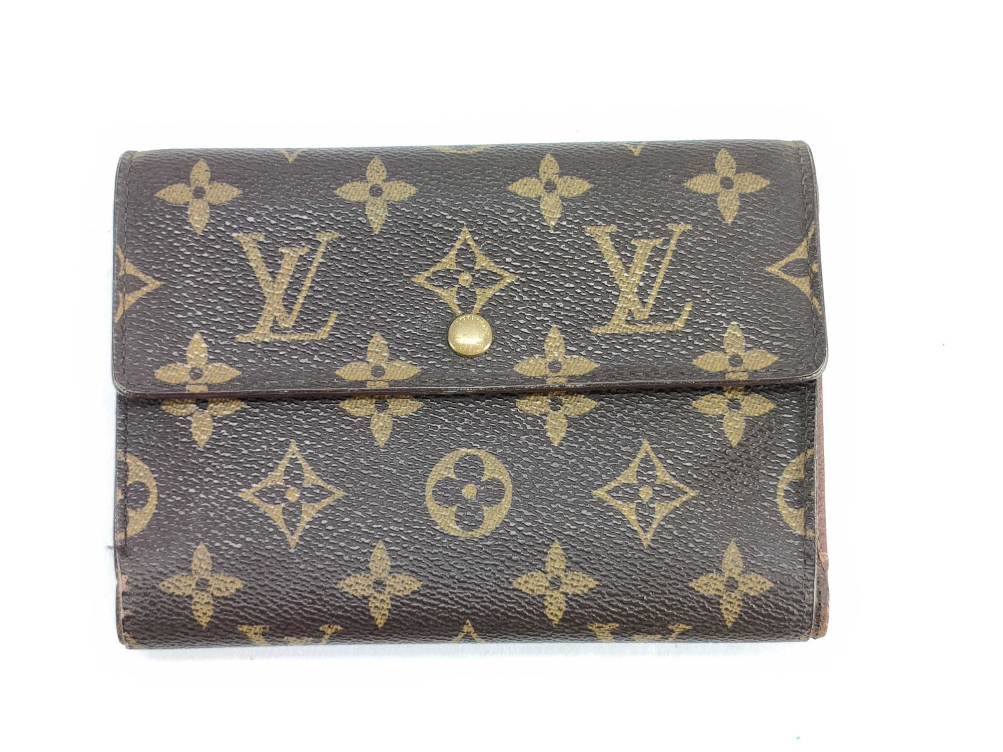 LOUIS VUITTON RFID Unverified SP0051 Monogram Louis Vuitton Wallet Monogram Trifold Wallet
