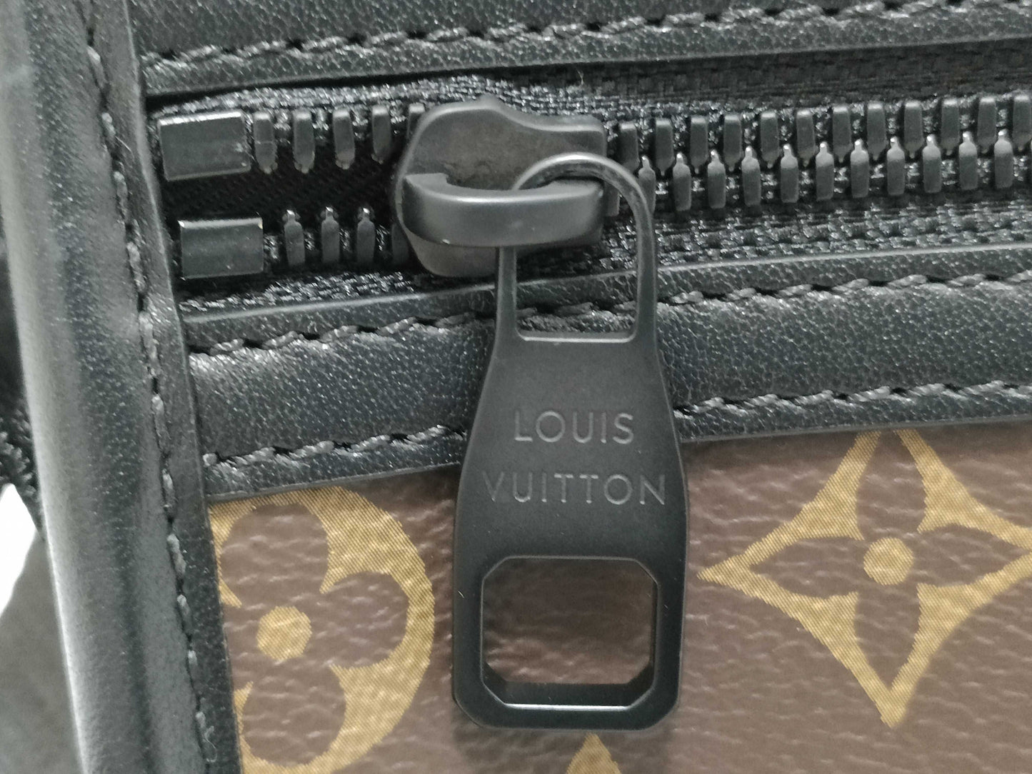 LOUIS VUITTON Monogram Macassar Arch Messenger Bag M46328 RFID Shoulder Bag