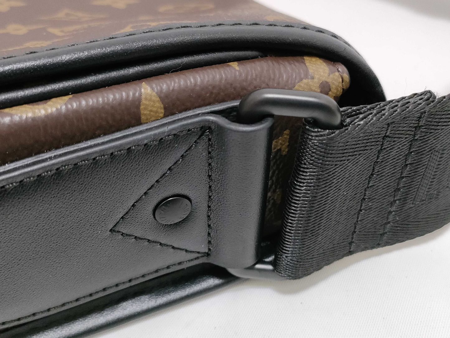 LOUIS VUITTON Monogram Macassar Arch Messenger Bag M46328 RFID Shoulder Bag