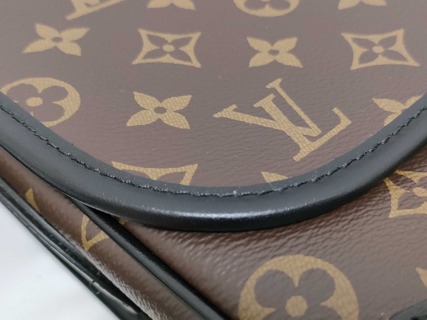 LOUIS VUITTON Monogram Macassar Arch Messenger Bag M46328 RFID Shoulder Bag