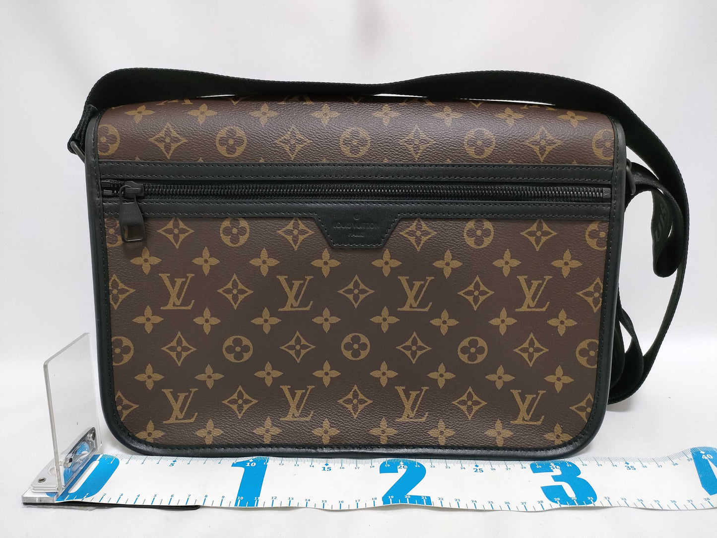 LOUIS VUITTON Monogram Macassar Arch Messenger Bag M46328 RFID Shoulder Bag