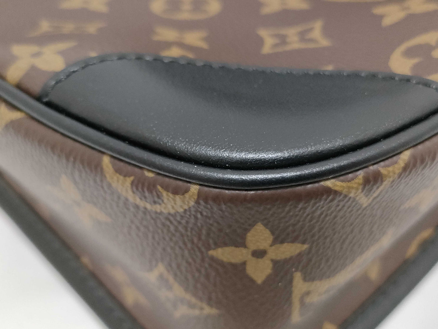 LOUIS VUITTON Monogram Macassar Arch Messenger Bag M46328 RFID Shoulder Bag