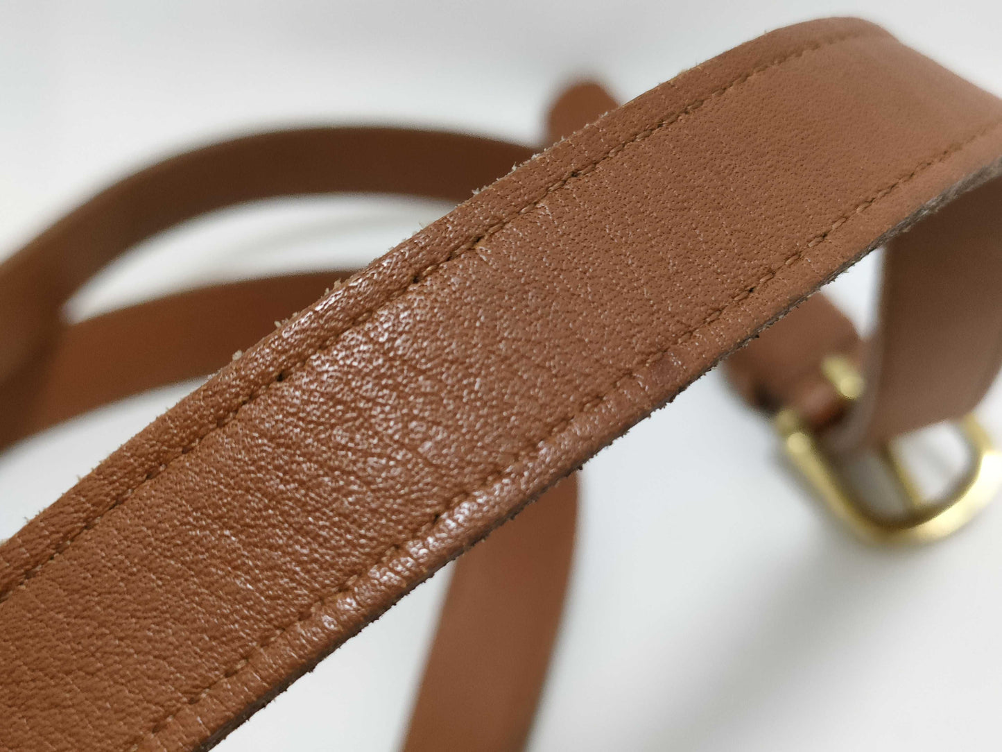 COACH Leather Shoulder Bag Brown Shoulder Bag