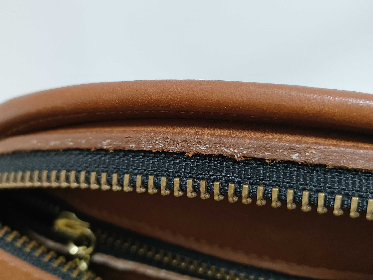 COACH Leather Shoulder Bag Brown Shoulder Bag