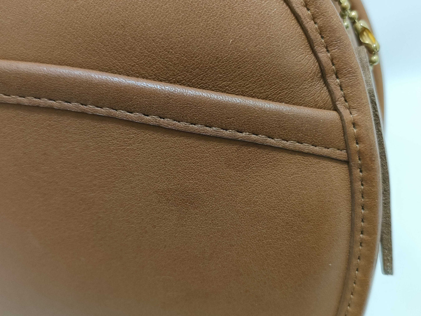 COACH Leather Shoulder Bag Brown Shoulder Bag