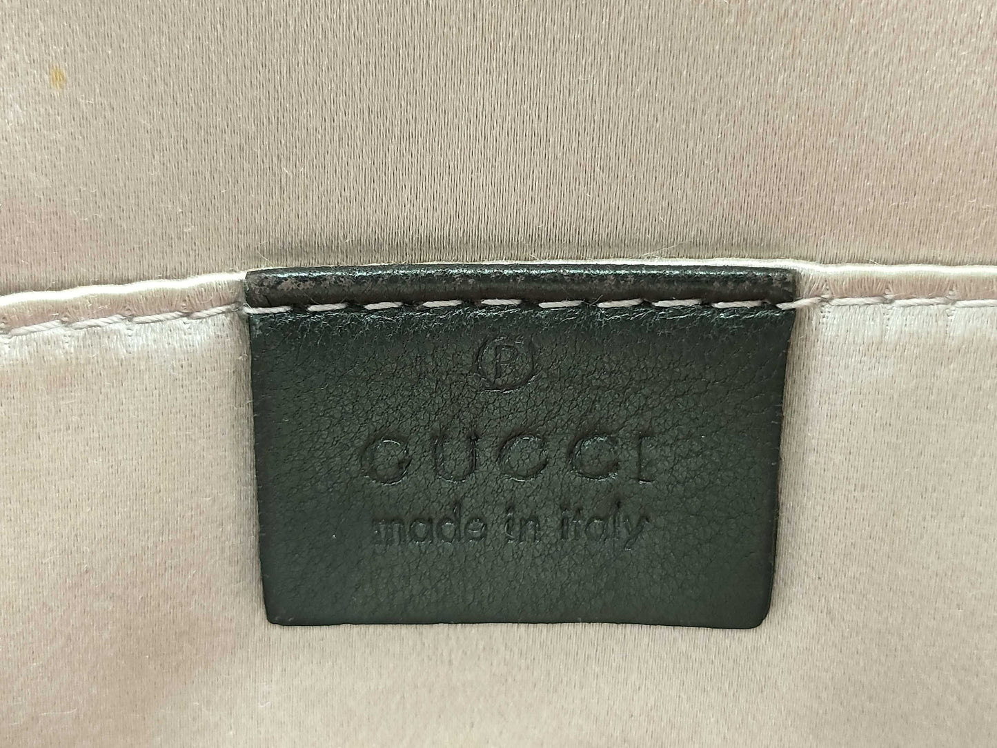 GUCCI Bamboo Gucci GG Suede Bamboo Shoulder Bag Shoulder Bag