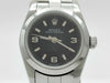 ROLEX Oyster Perpetual 76080 K352716 Black Women's Watch