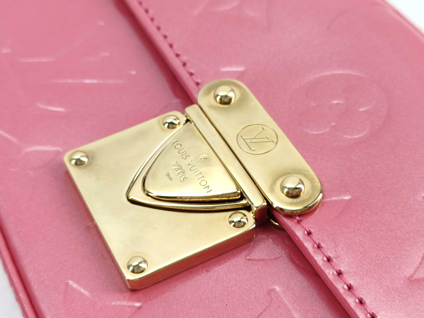 LOUIS VUITTON RFID Unverified FL0016 Vernis Malibu Street Shoulder Bag