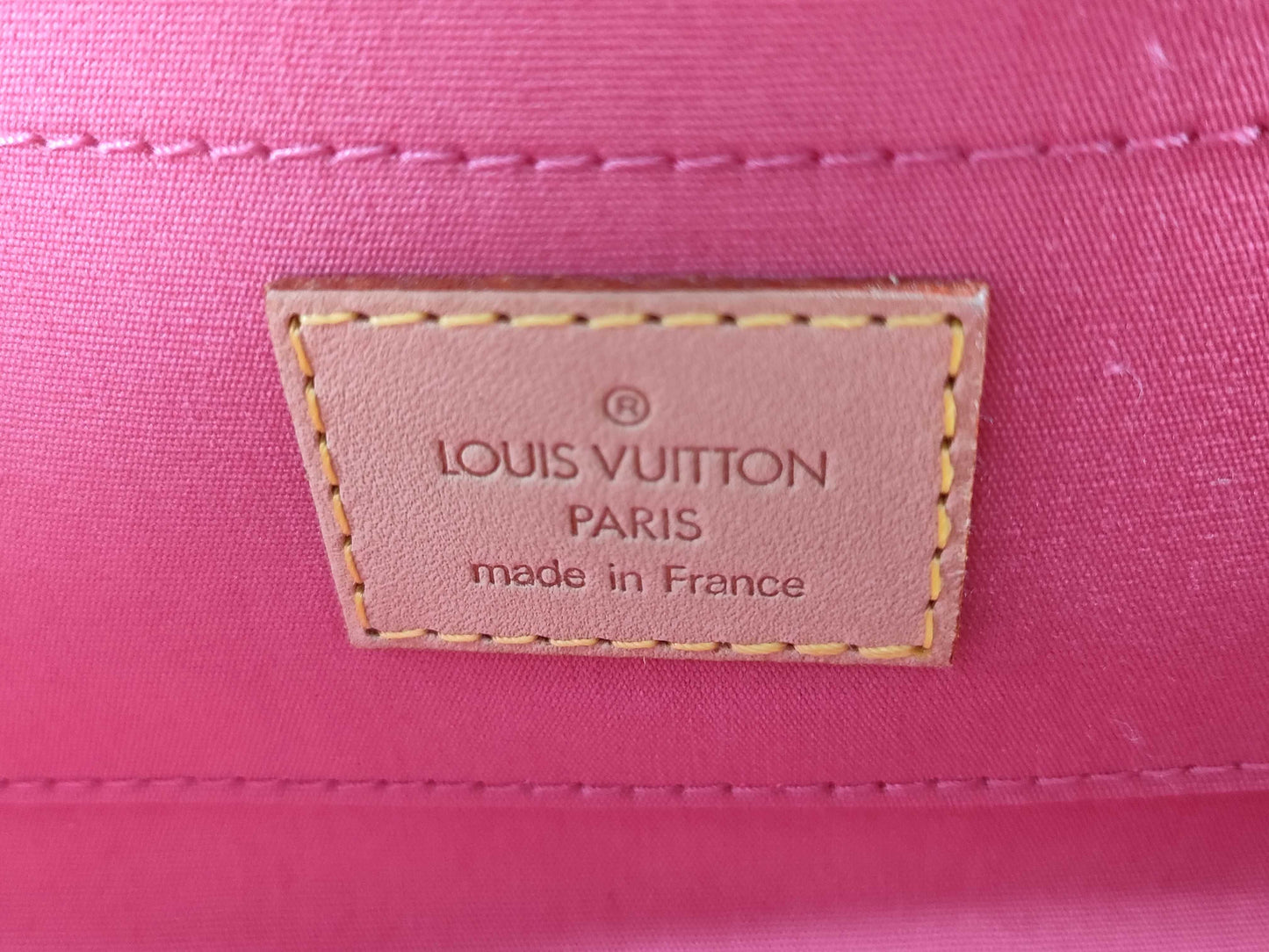 LOUIS VUITTON RFID Unverified FL0016 Vernis Malibu Street Shoulder Bag
