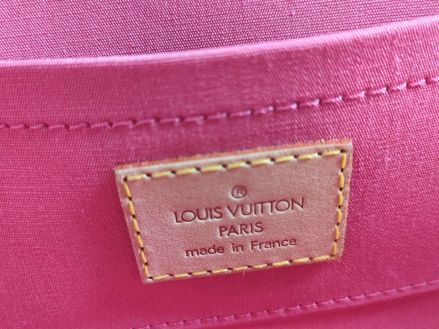 LOUIS VUITTON RFID Unverified FL0016 Vernis Malibu Street Shoulder Bag