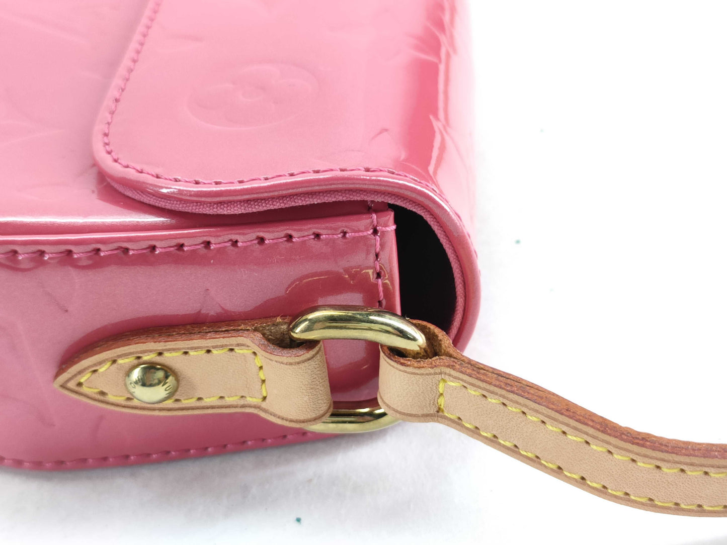 LOUIS VUITTON RFID Unverified FL0016 Vernis Malibu Street Shoulder Bag