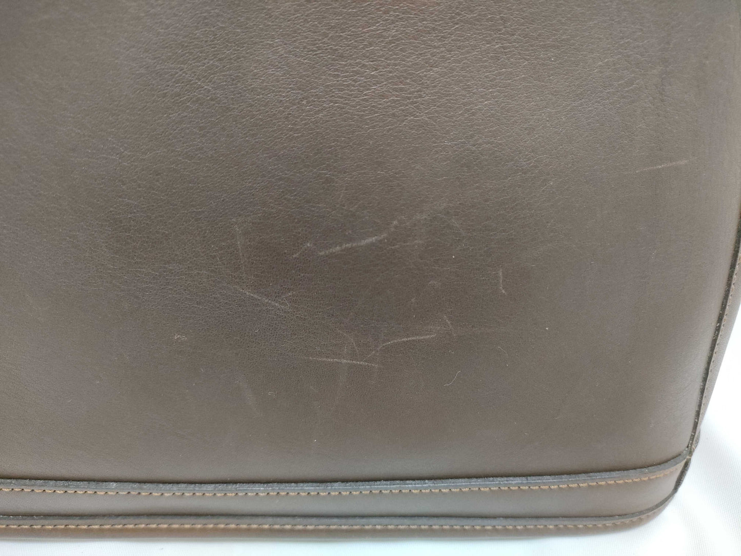 COACH Coach Leather Handbag Brown Handbag