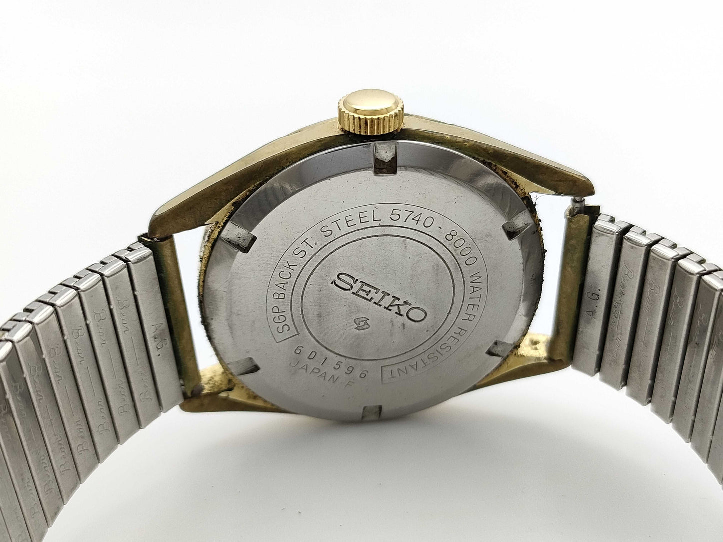 SEIKO 5740-8000 6D1596 Manual Winding Boys' Watch