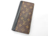 LOUIS VUITTON Monogram Macassar Louis Vuitton Macassar Brazza RA4260 Wallet