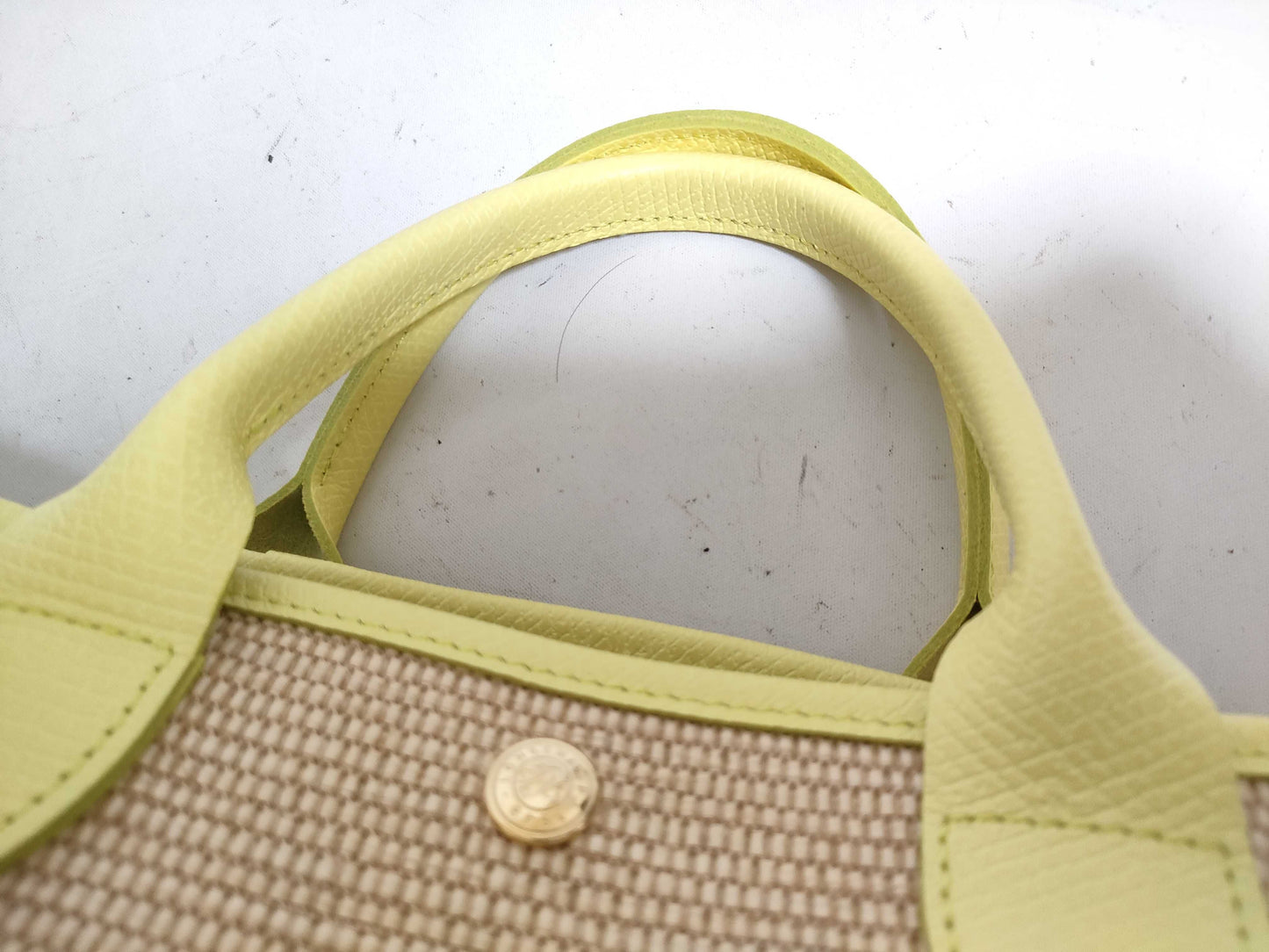 LONG CHAMP 2-Way Basket Bag Handbag