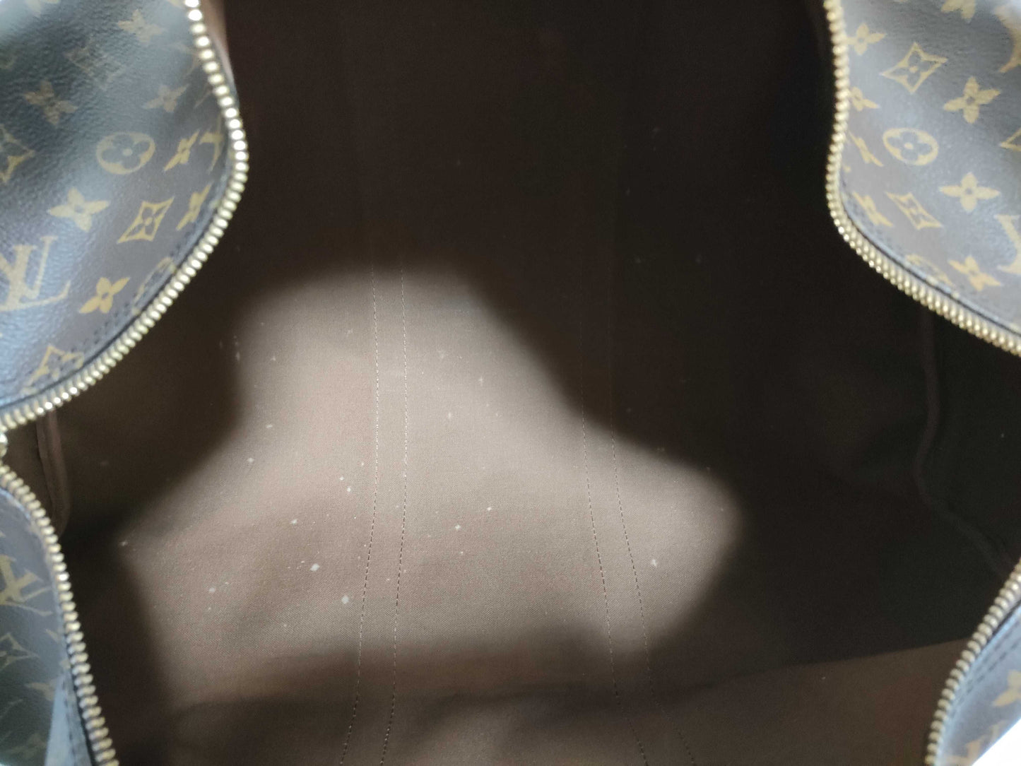 LOUIS VUITTON Monogram Louis Vuitton Monogram Keepall 55 Bandouliere VI1903 Boston Bag