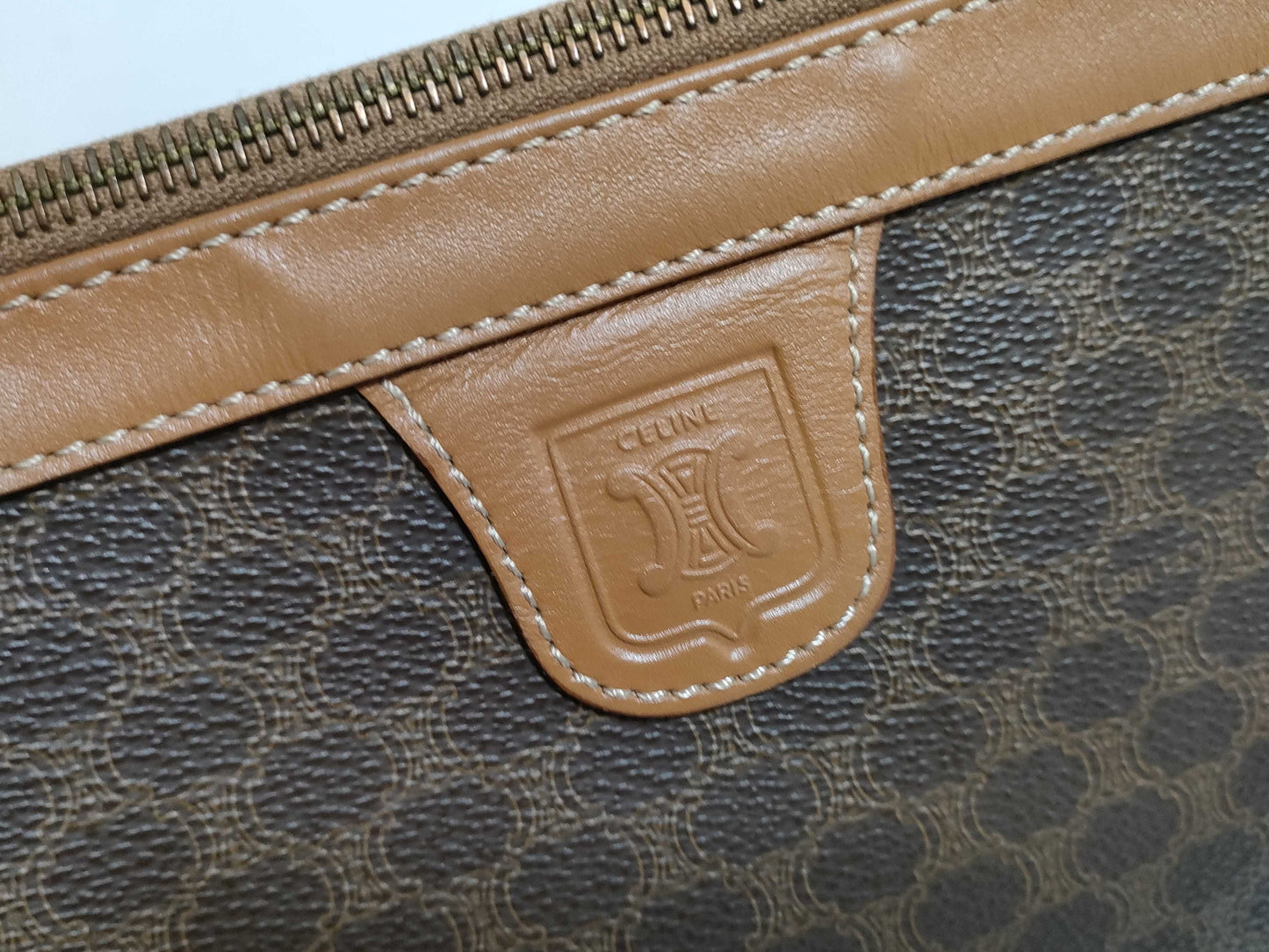 CELINE Macadam Pouch