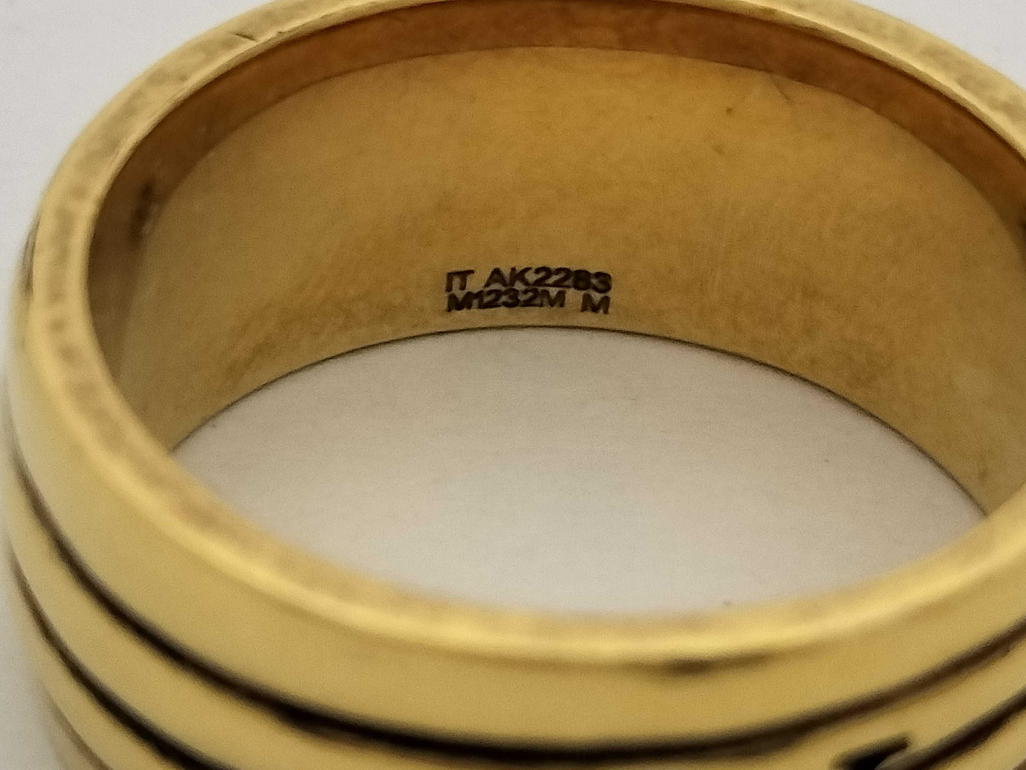 LOUIS VUITTON Epi Gold Ring with Box