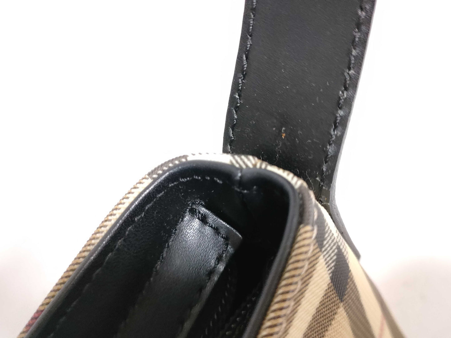 BURBERRY Nova Check One-Shoulder Shoulder Bag