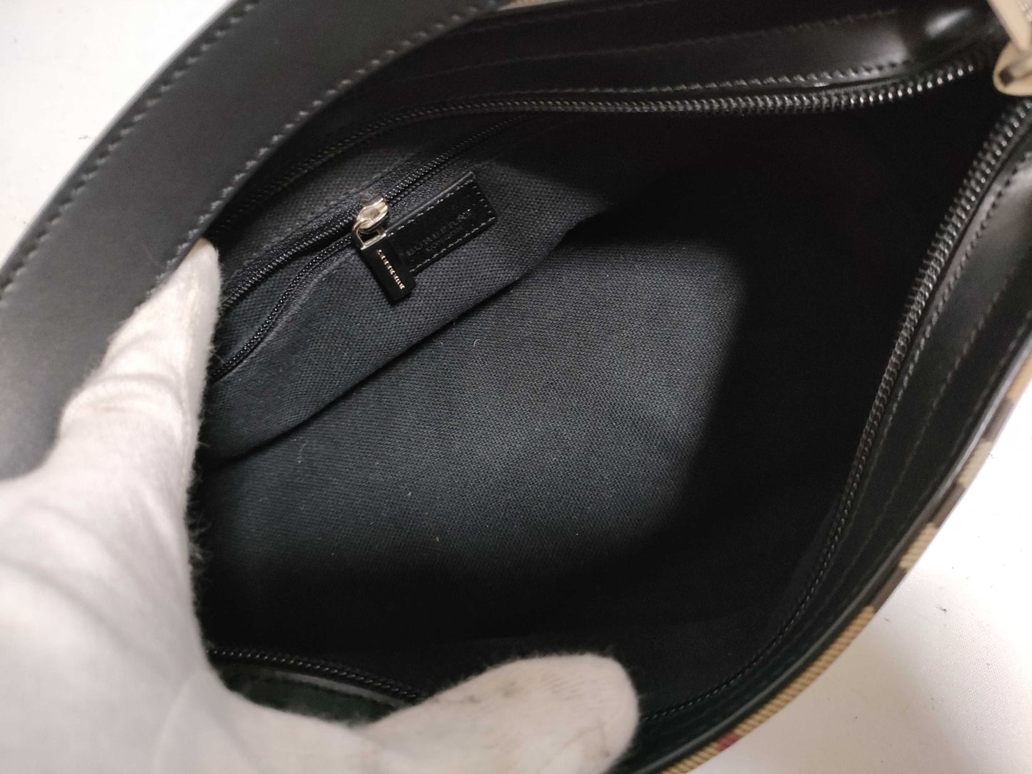 BURBERRY Nova Check One-Shoulder Shoulder Bag