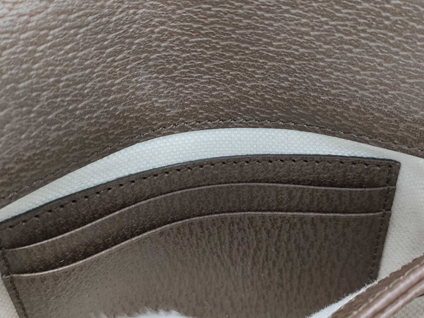 GUCCI GG Supreme 703807/525040 Beige/Brown Shoulder Bag