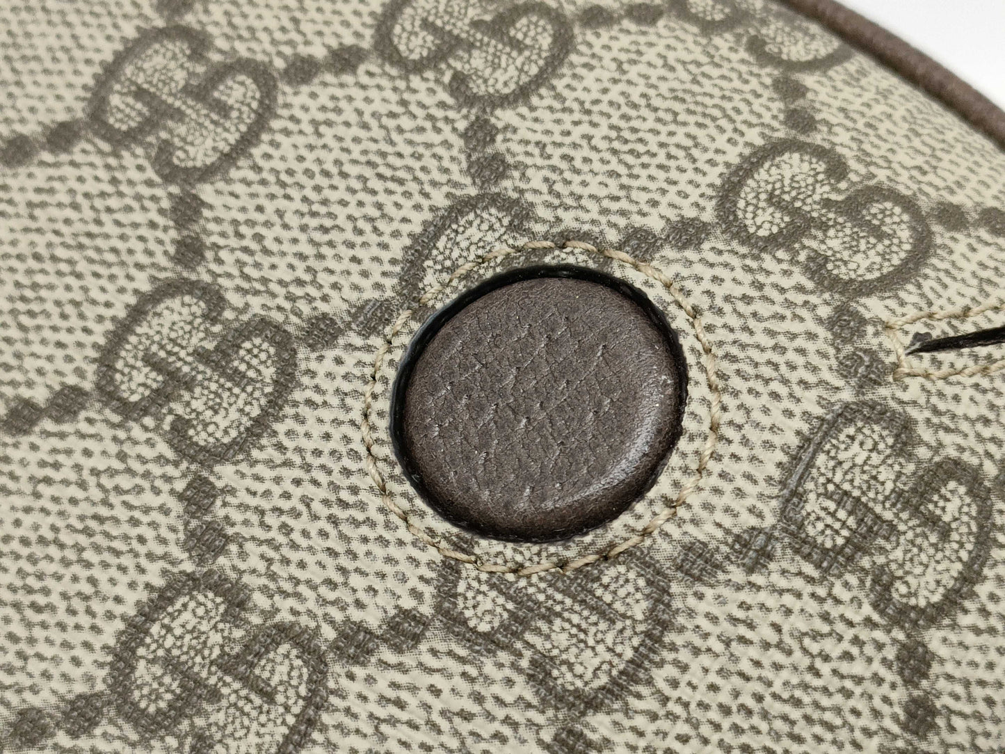 GUCCI GG Supreme 703807/525040 Beige/Brown Shoulder Bag