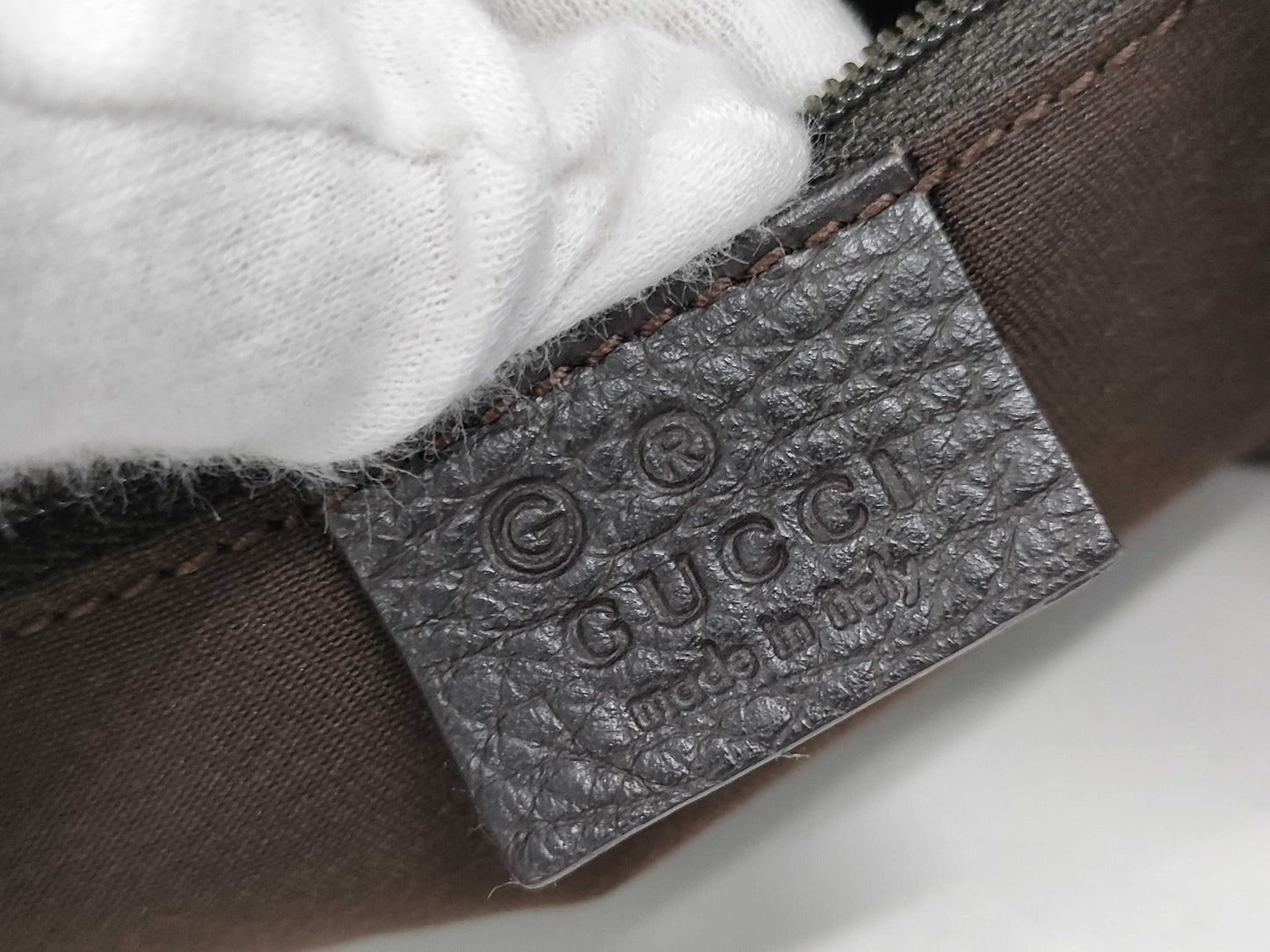 GUCCI GG Canvas One-Shoulder Bag 268637/498879 Brown Bag