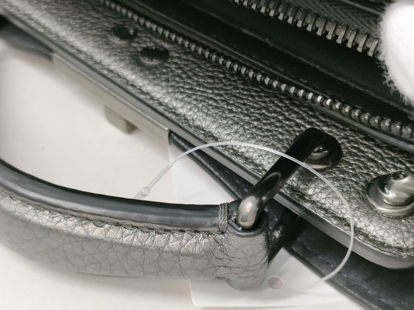 FENDI Peekaboo I.C.U. Gray Handbag
