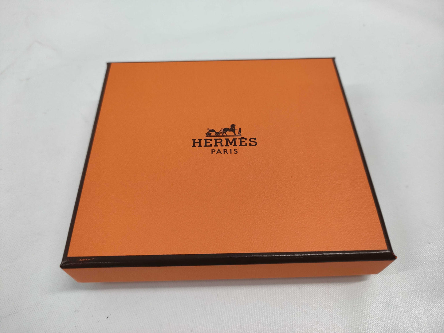 HERMES Bastia Epsom Vert Mangrove K Stamp Silver Hardware Coin Case