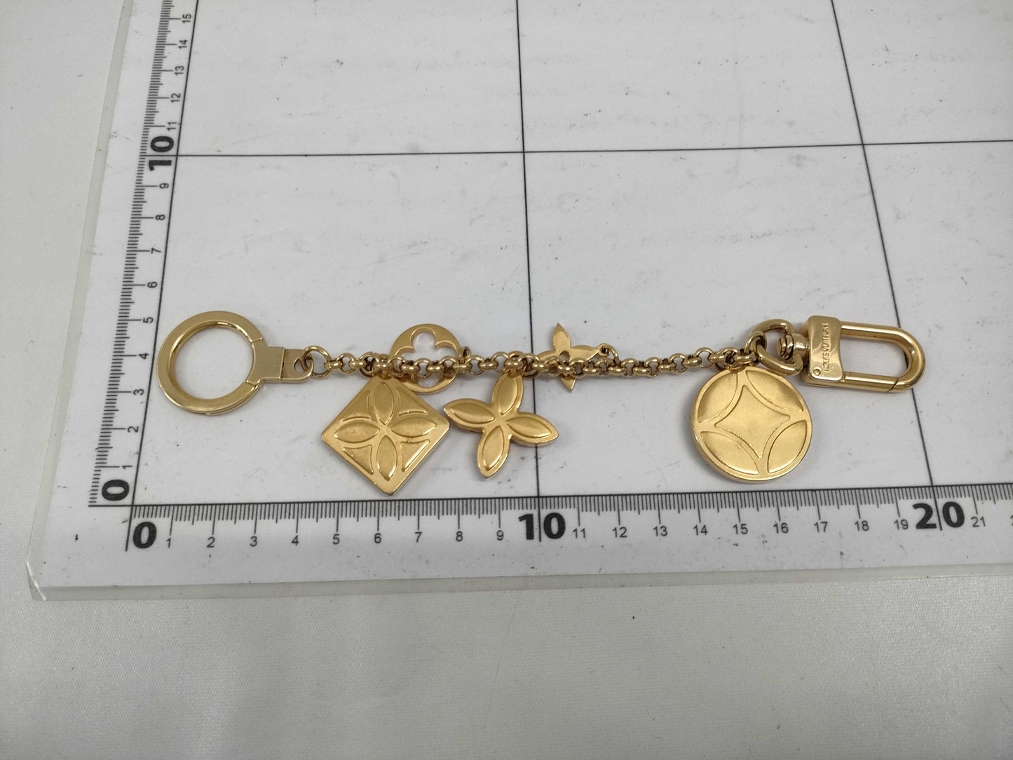LOUIS VUITTON Porte Cressenne Ice Flower Charm M66783/GA1112
