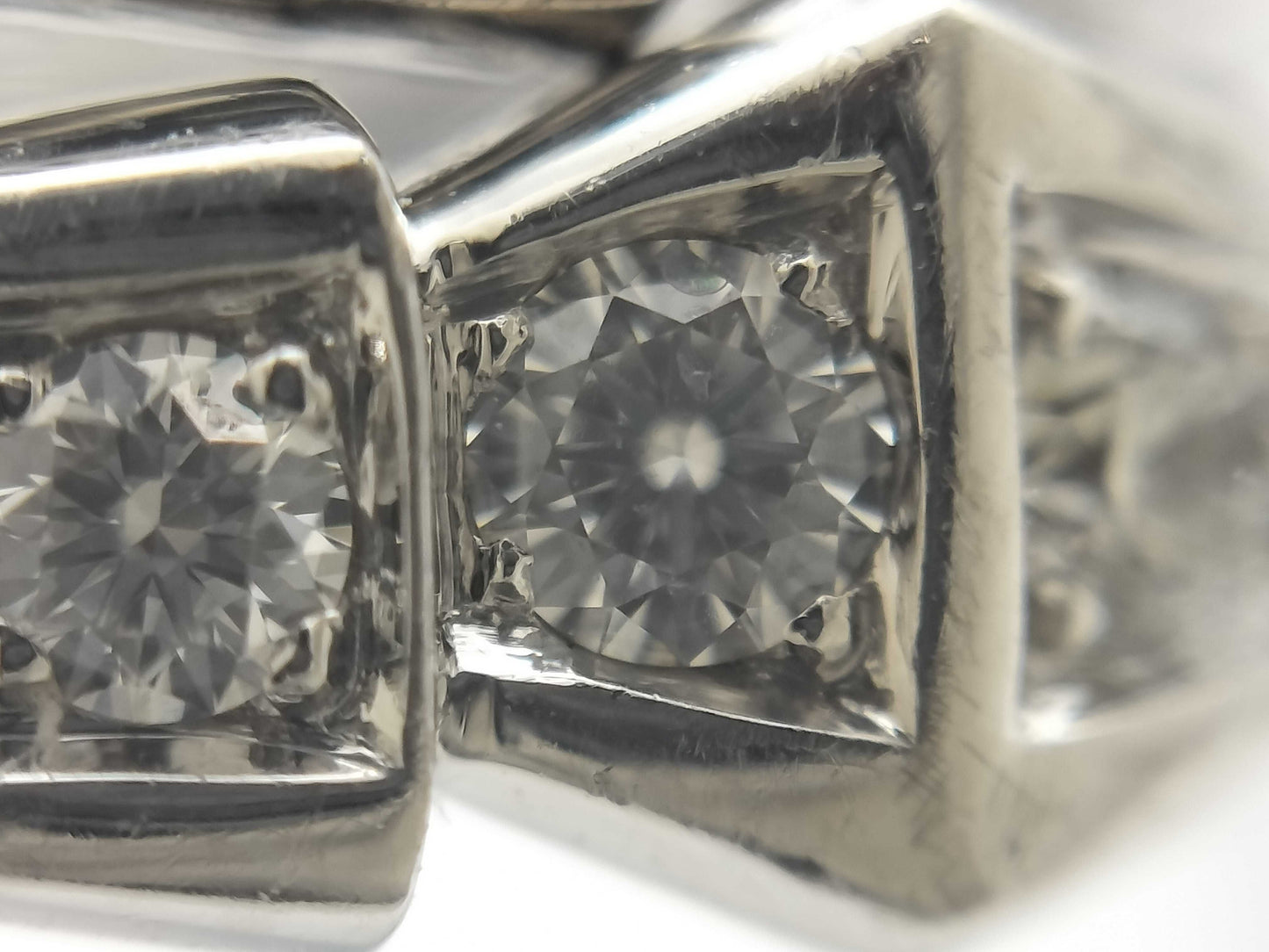 BVLGARI Serpenti Viper L Full Diamond WG Au750 7.0g Ring