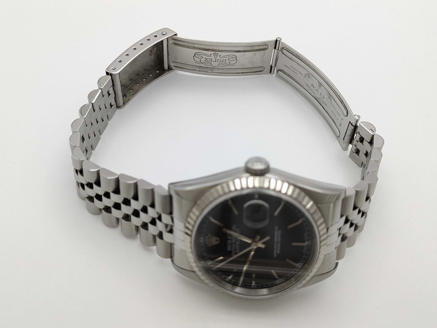 ROLEX 16234 A924859 Black Dial Boys' Watch