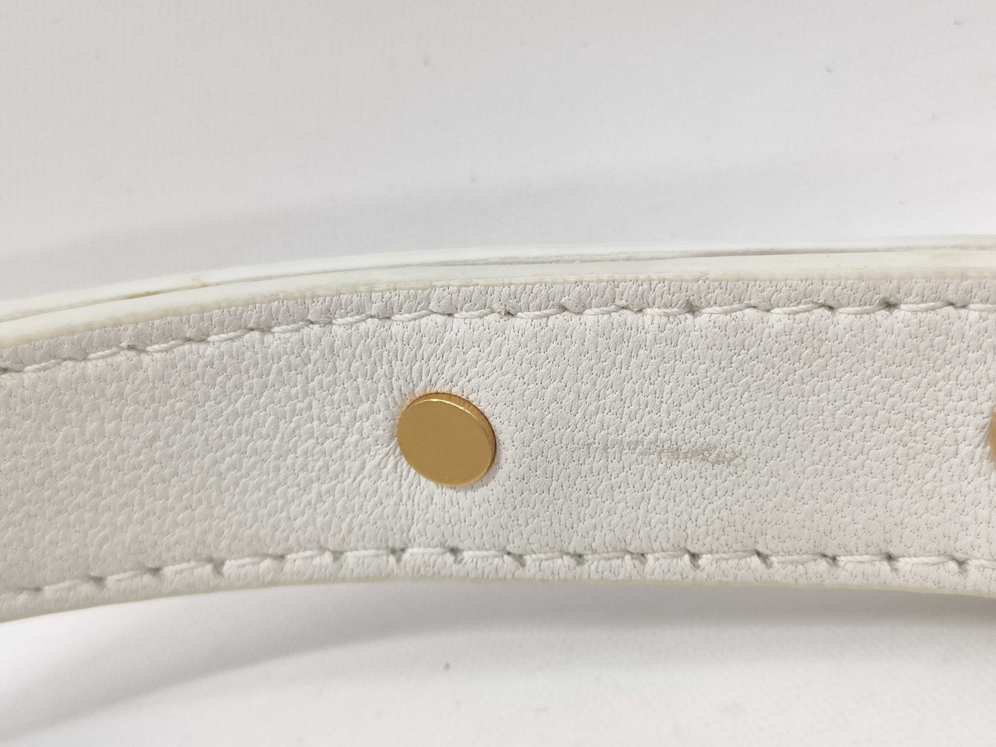 BOTTEGA VENETA Bottega Cassette White Shoulder Bag