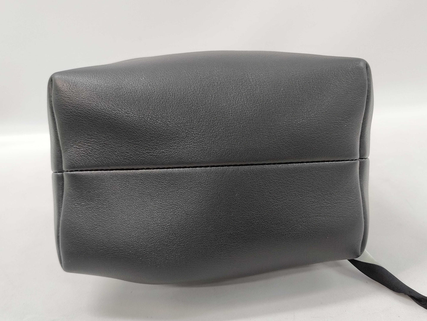 JIMMY CHOO Bonbon Bucket Black Chain Shoulder Bag