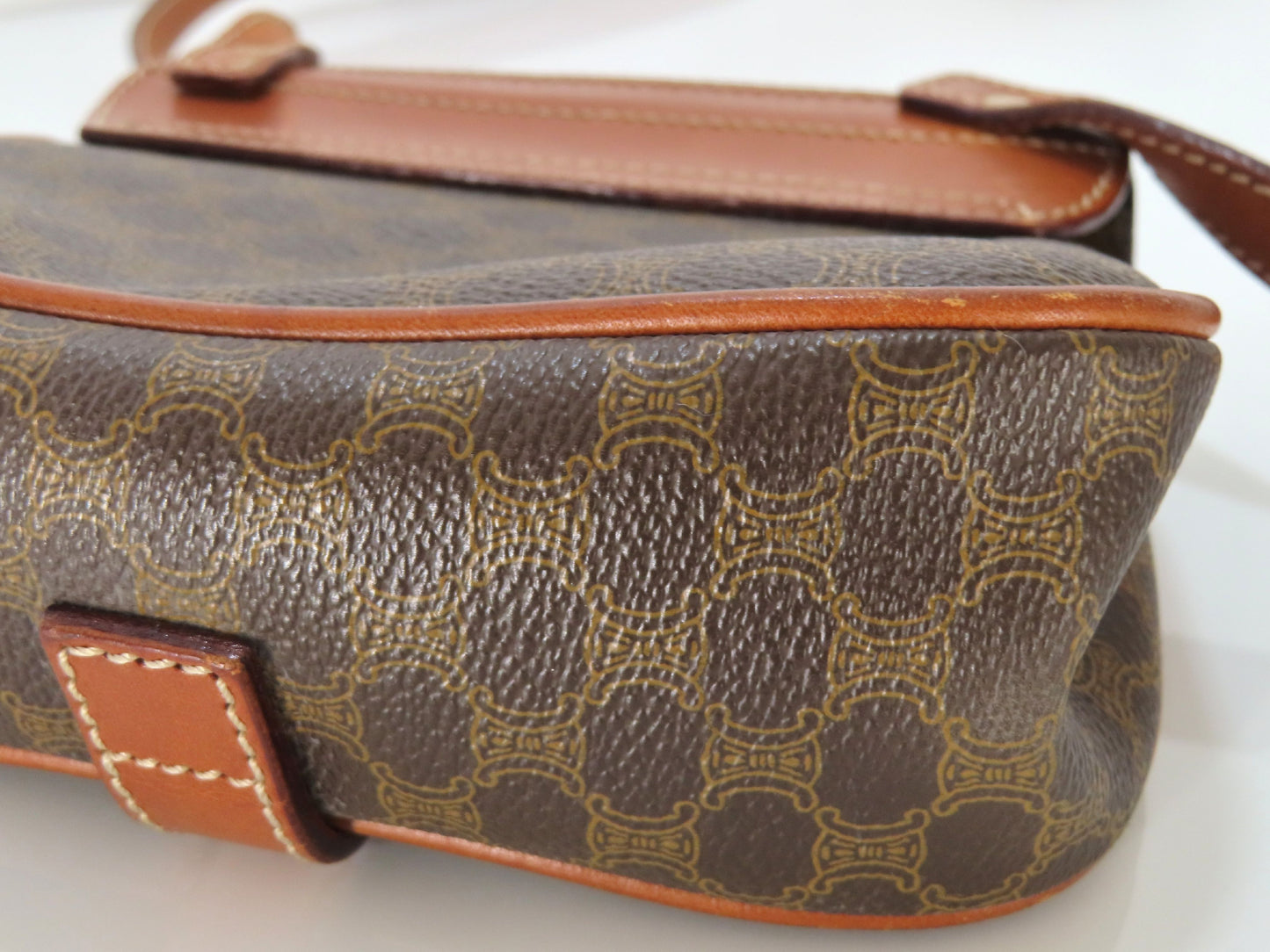 CELINE Macadam Shoulder Bag